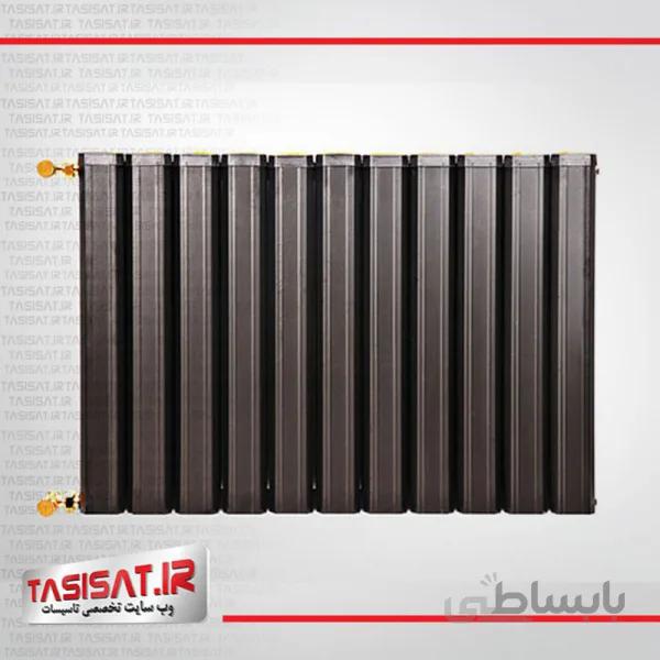 رادیاتور آلومینیومی 11 پره آنیت مدل پایونیر مشکی
