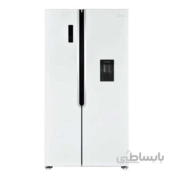 ساید بای ساید جی پلاس 28 فوت مدل GSS-L7515BS ا Gplus GSS-L7515S Side By Side Refrigerator