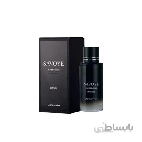 ادوپرفیوم مردانه ساواچ اینتنس شرکت جانوین مدلintens Savoye حجم 100 میلی لیتر