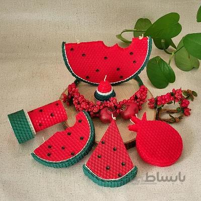 پک یلدایی شمع موم عسل سارموم
