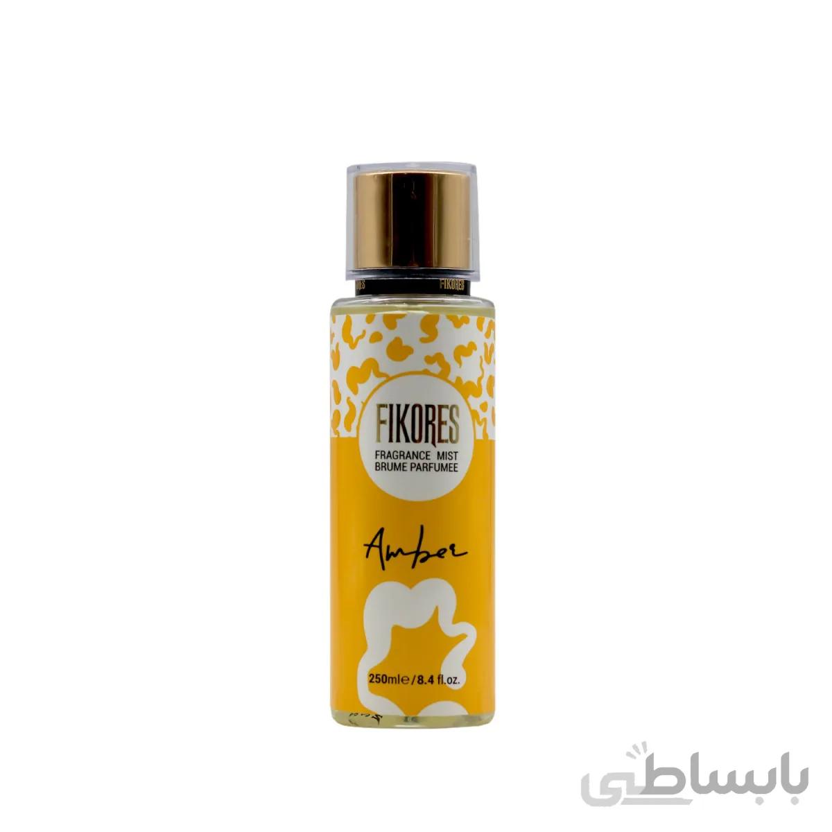 بادی اسپلش فیکورس مدل AMBERحجم 250میلی لیتر FIKORES
