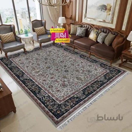 فرش ماشینی آرا مشهد طرح 60018 فیلی