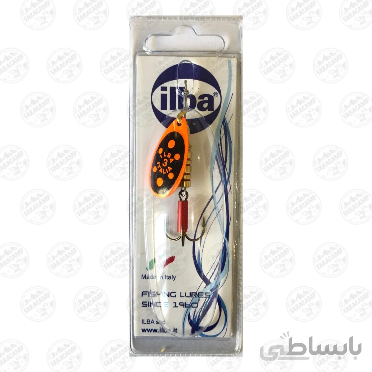 لانسه ماهیگیری سایز 3 ایلبا 28533 Black Fl.orange ilba