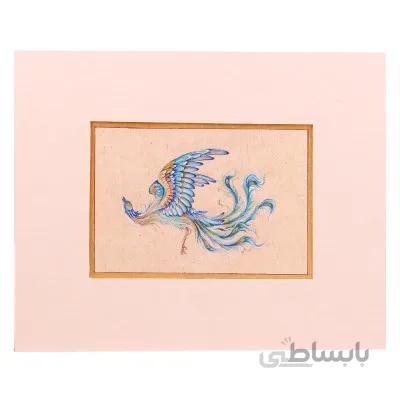 تابلو نگارگری طرح سیمرغ