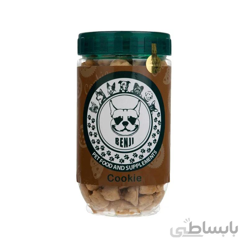 مکمل غذایی سگ بنجی مدل Cookie وزن 270 گرم