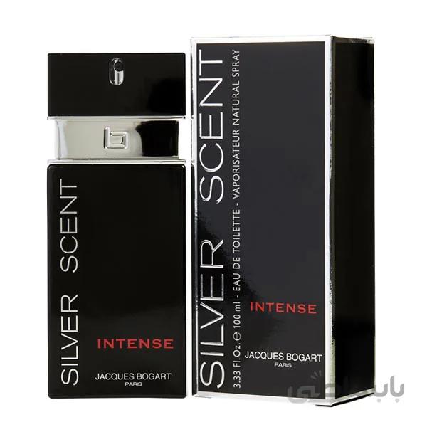 ادو تویلت مردانه ژاک بوگارت مدل سیلور سنت Silver Scent حجم 100 میلی لیتر ا Jacques Bogart Silver Scent Eau De Toilette For Men 100ml