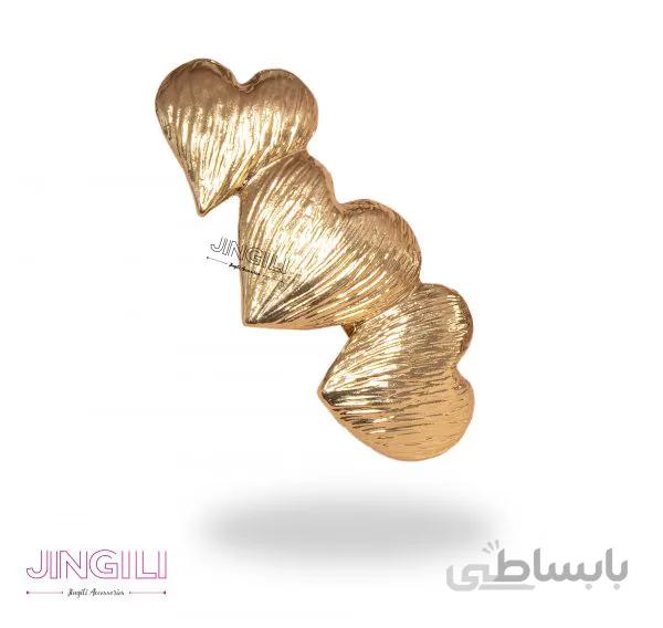 گیره مو مدل قلب کد cw0068
