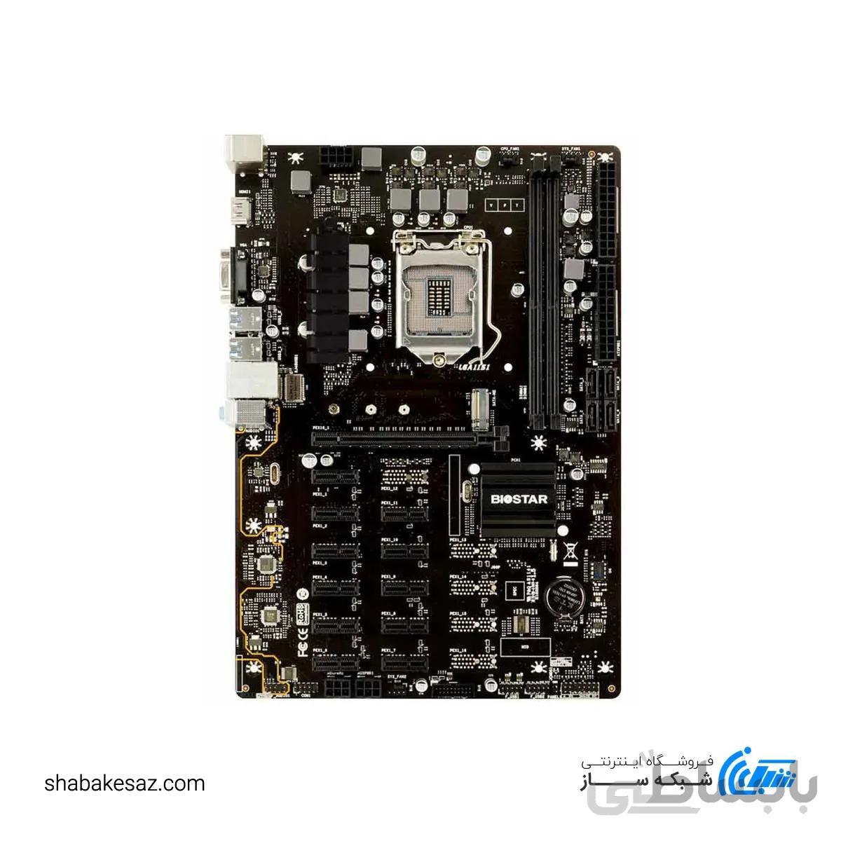 مادربرد ماینینگ بایواستار Biostar TB360-BTC Pro ا Biostar Biostar TB360-BTC Pro Mining Motherboard