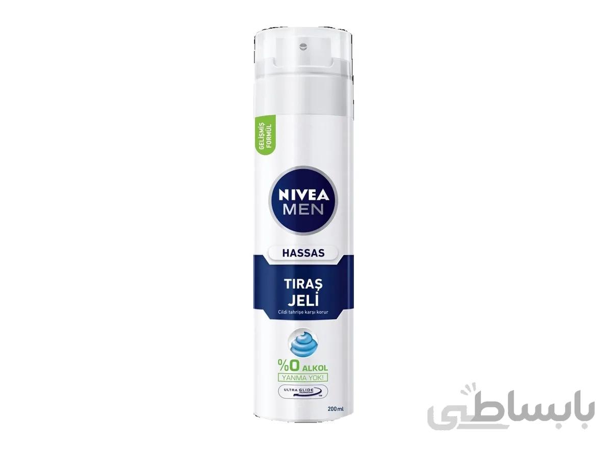 موس اصلاح مردانه نیوا Nivea مدل Sensitive حجم 200 میلی لیتر