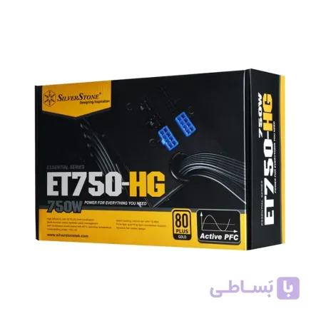 منبع تغذیه کامپیوتر سیلوراستون مدل Essential SST-ET750-HG