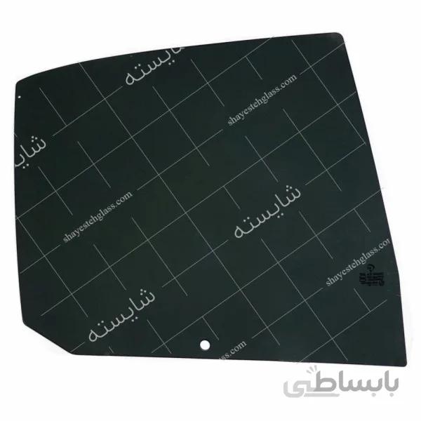 شیشه درب عقب راست سمند - دنا دودی سولار