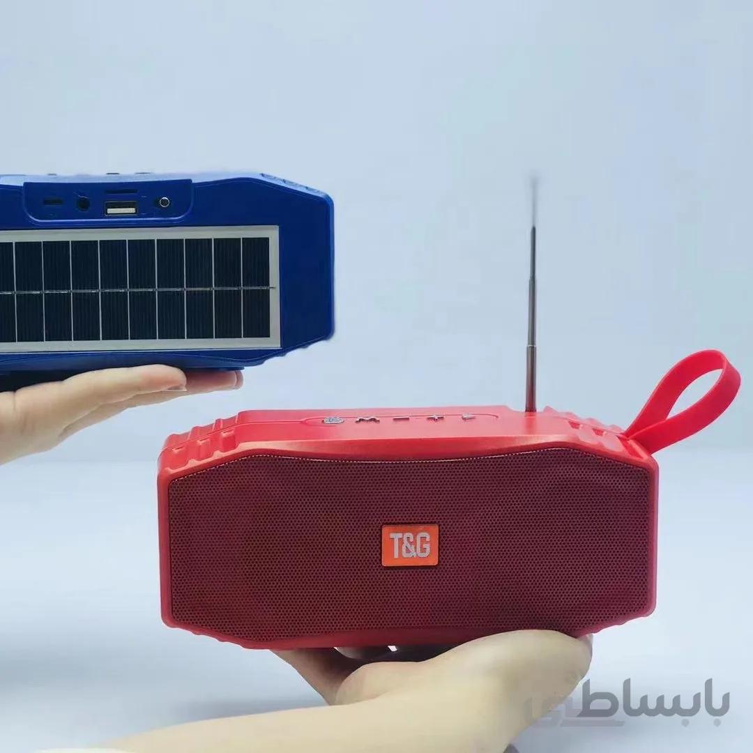 اسپیکر بلوتوثی تی اند جی مدل TG614 خاکستری ا WIRELESS SPEAKER TG614