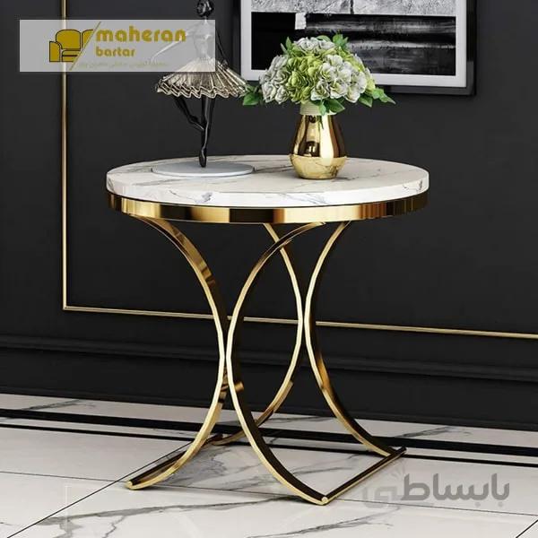 میز عسلی استیل طرح روناتا Ronata