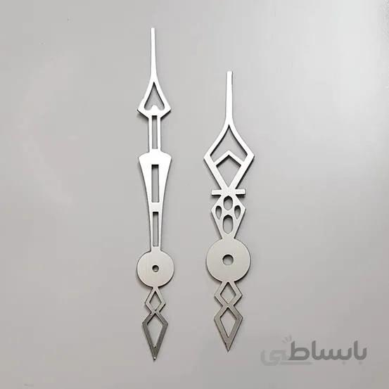 عقربه ساعت نقره ای کد a900