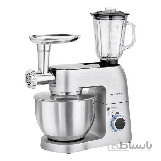 ماشین آشپزخانه پروفی کوک مدل Profi Cook PC-KM 1189 ا ProfiCook PC-KM 1189 Stand mixer Stainless steel