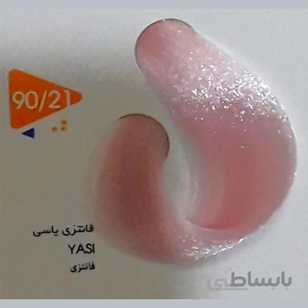 رنگ مو ویتامول Vitamol فانتزی یاسی شماره 90 21 هایلایت حجم 120 میل