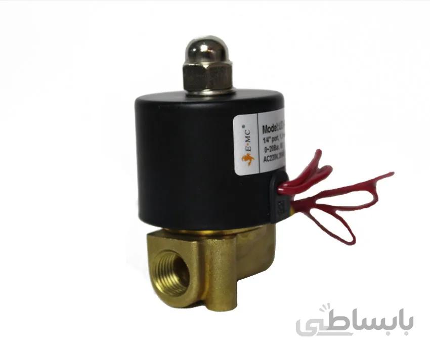 شیر برقی آب 1/4 اینچ نرمال کلوز EMC مدل UDH-08VE2