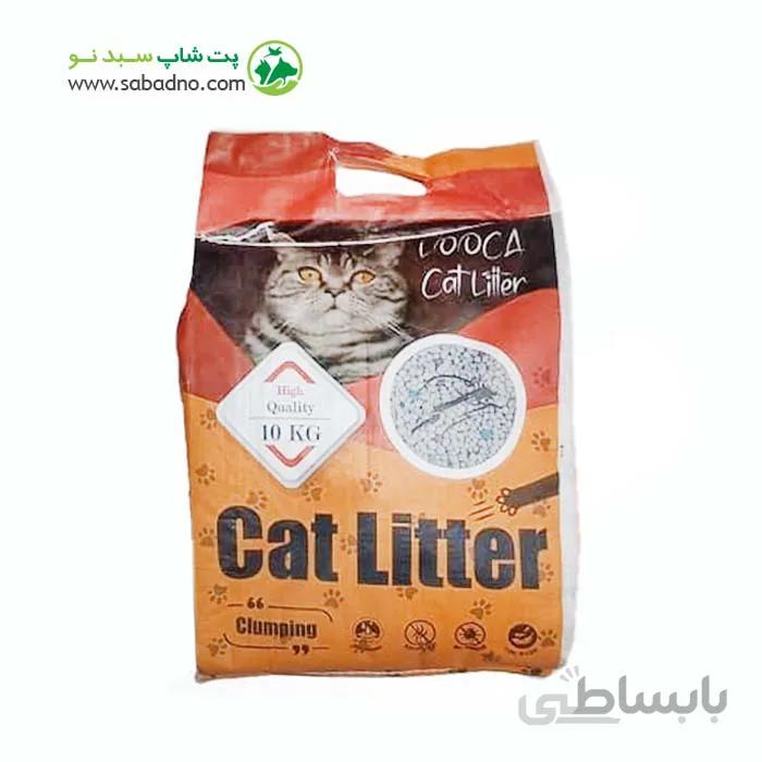 خاک مخصوص گربه لوکا گرانول 10 کیلویی (نارنجی)
