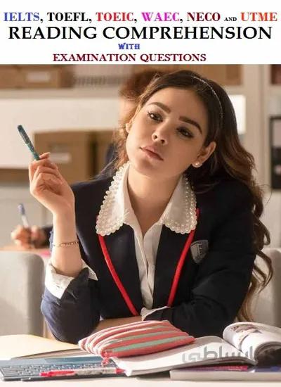 کتاب IELTS. TOEFL. TOEIC. WAEC. NECO READING COMPREHENSION
