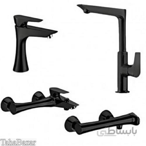 ست شیرآلات کی دبلیو سی مدل ورونا کروم ا set of kwc faucets model Verona