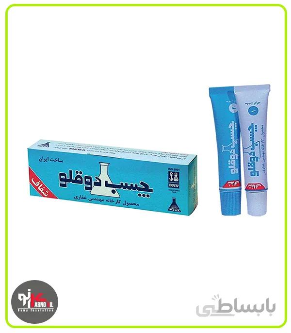 چسب دوقلو شفاف غفاری