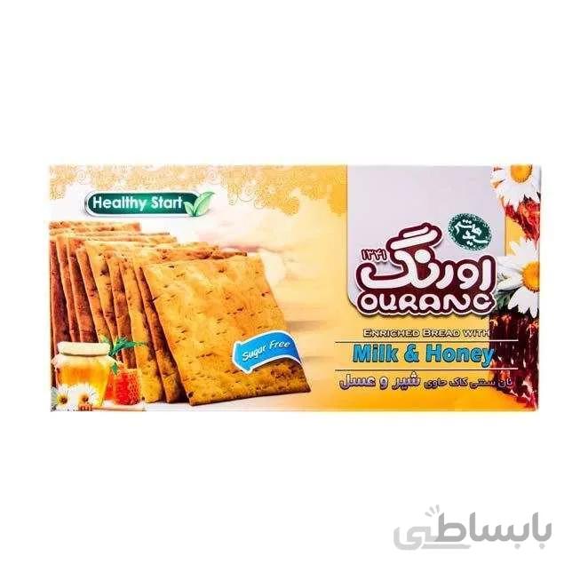نان سنتی کاک حاوی شیر و عسل 450‌گرمی اورنگ ا پینکت