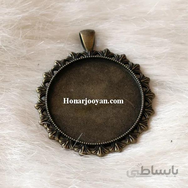 مدال برنجی دایره کد1