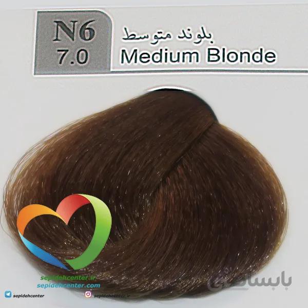 رنگ موی لاکچری دوپیر مدل N6 (7.0) بلوند متوسط 100 میل | Dupier Hair Color
