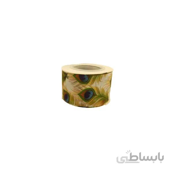 روبان گروگن 4 سانت طرح دار متری کد 3092G