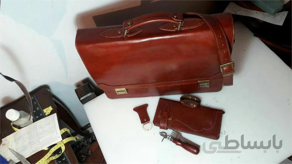 ست کیف اداری دوطبله ای ا Two-letter office paper bag