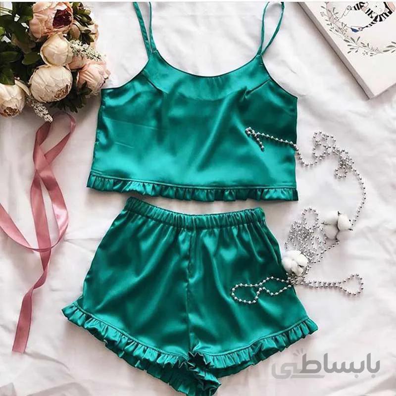 تاپ و شلوارک زنانه مدل victoria779