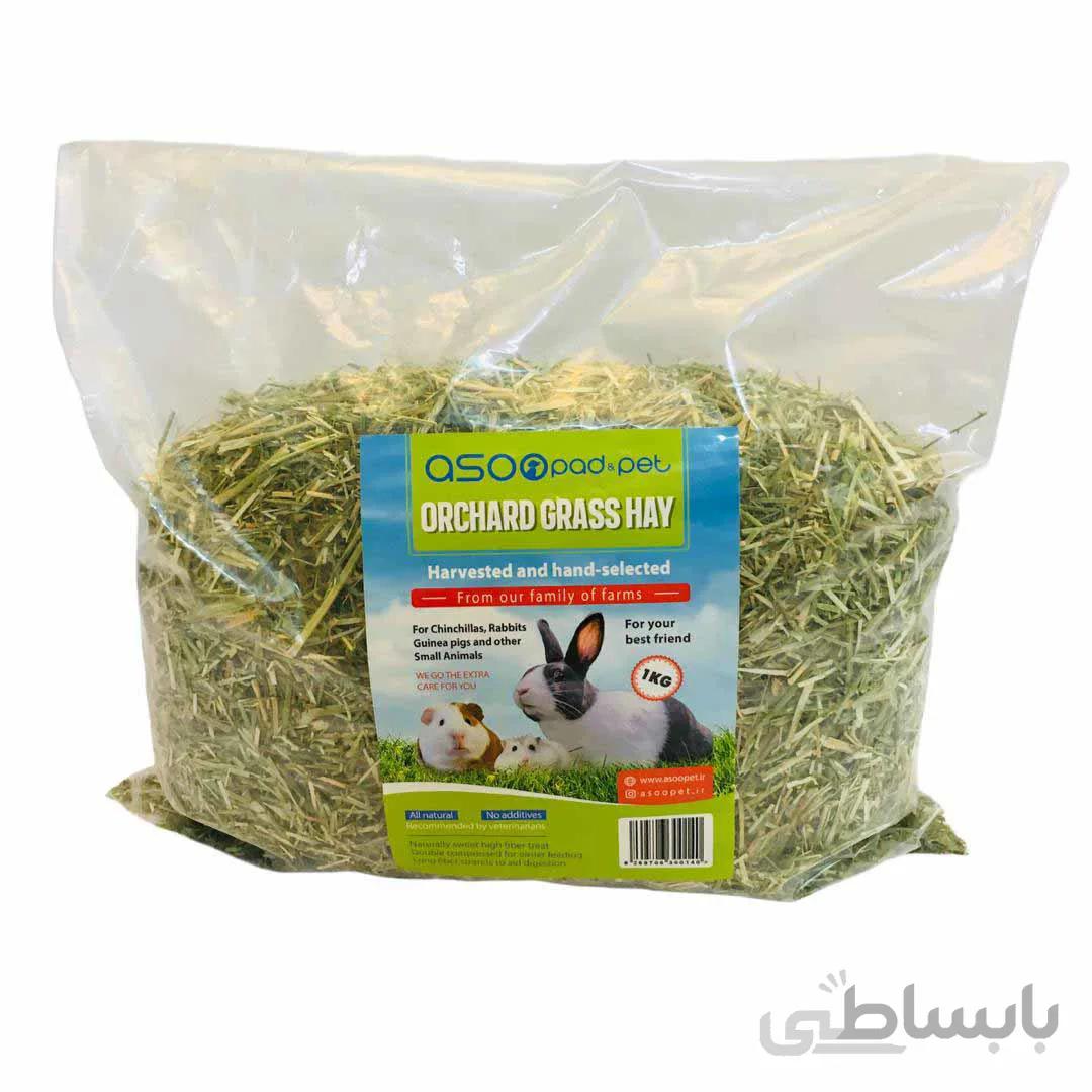 یونجه مخصوص جوندگان مدل Orchard Grass برند آسو پت