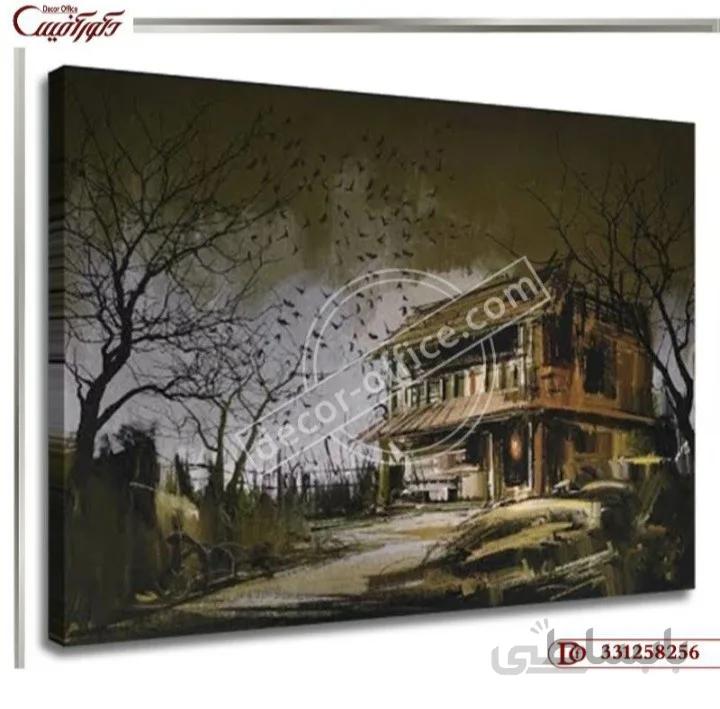 تابلو دکوراتیو منظره 8256 ا Landscape decorative painting 8256