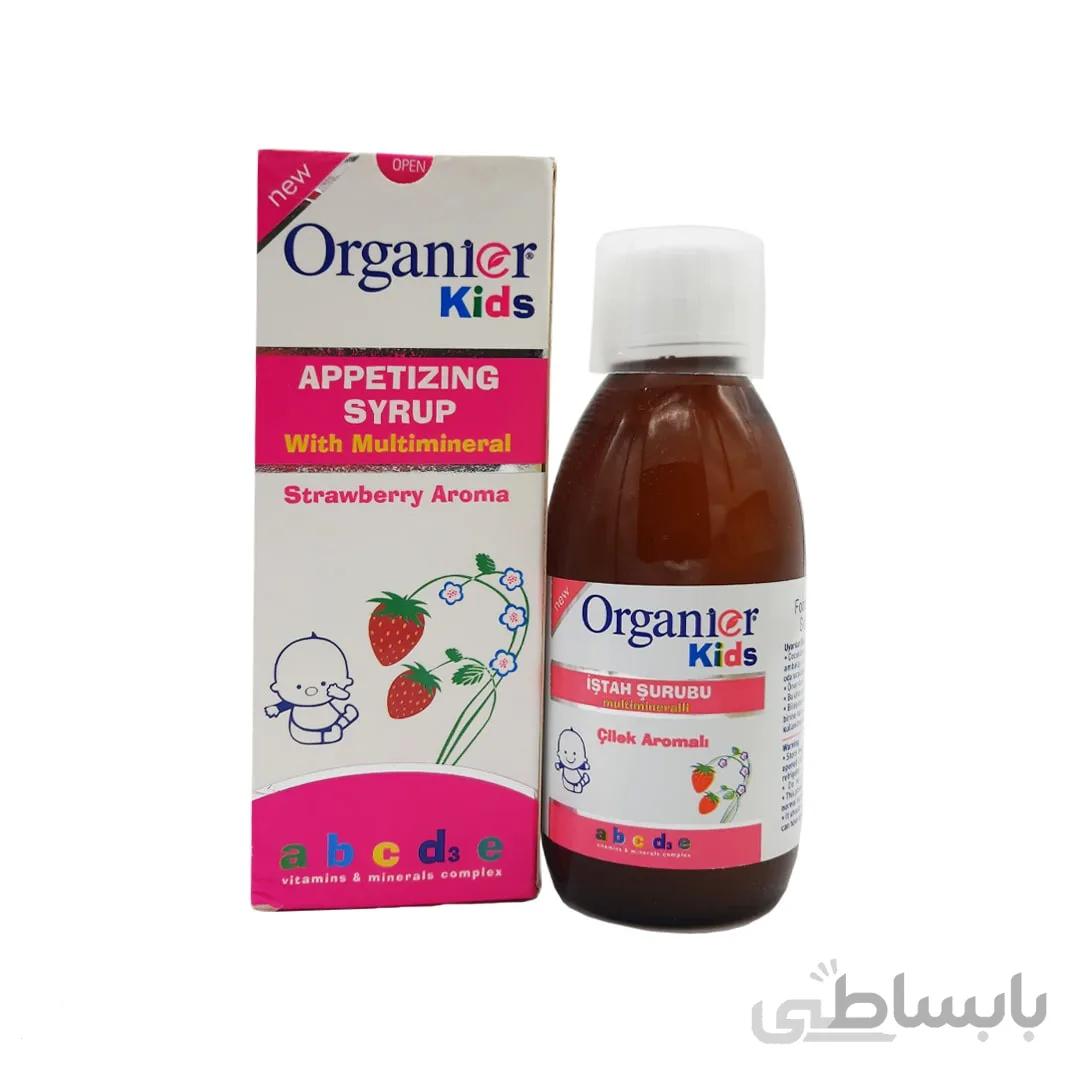 شربت اشتها 200میل +1سال ارگانیر کیدز organier kids