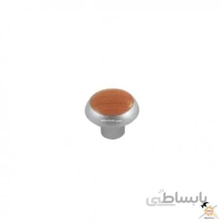 دستگیره کابینت تک پیچ ساتن طرح چوب A3 بهسازان