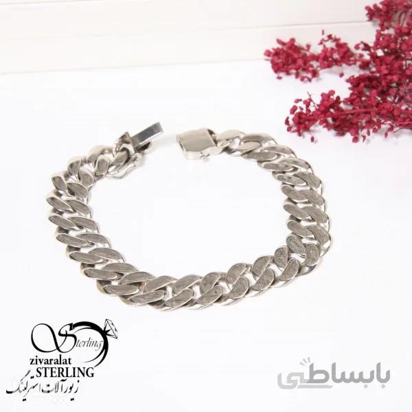 دستبند نقره Cartier کد 5066 کد 604649