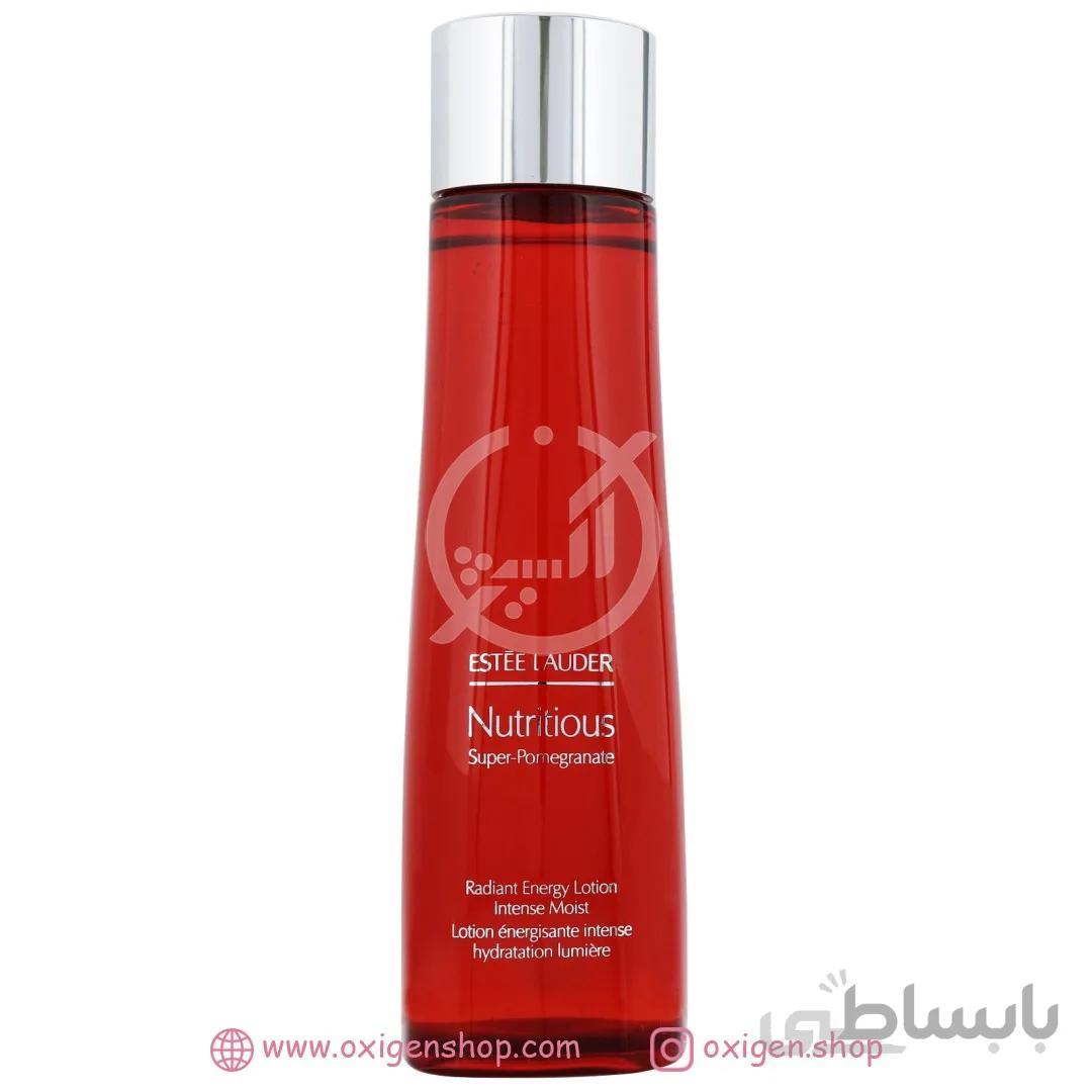 لوسیون پاک کننده انار استی لادر ا Estee Lauder Nutritious Super Pomegranate lotion