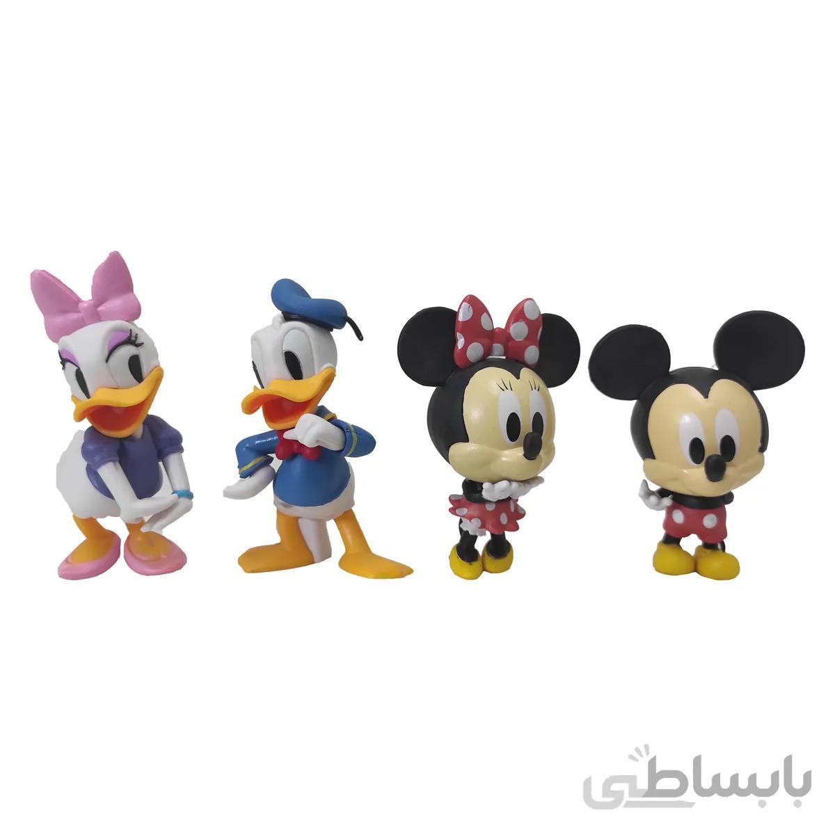 فیگور مدل میکی ماوس و دانلد داک بسته ۴ عددی
