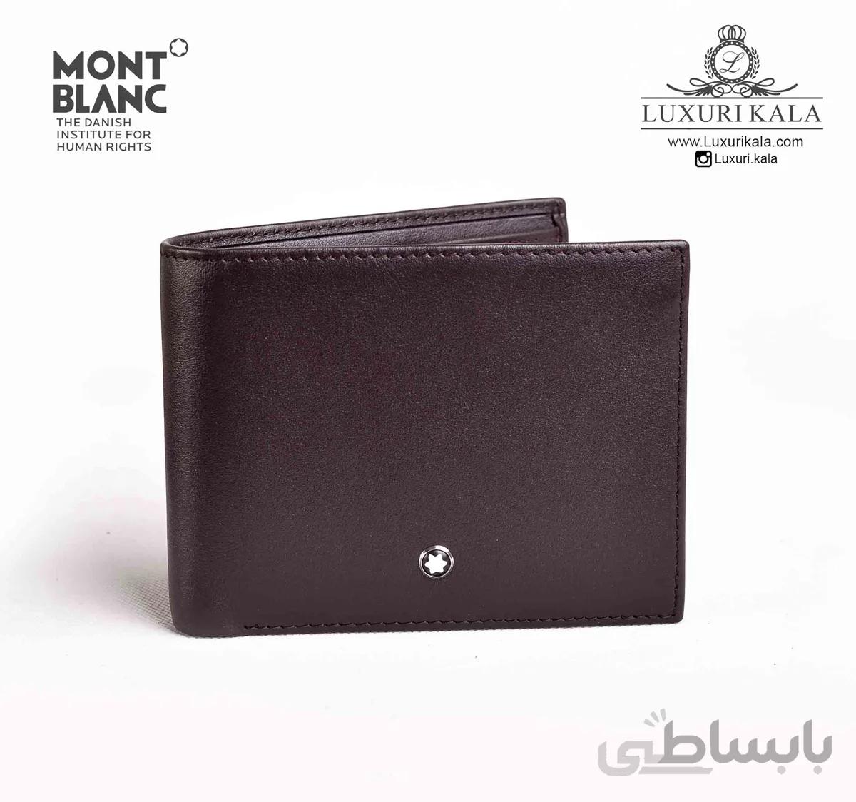 کیف پول چرم Mont Blanc ا Mont Blanc Wallet کد 925242