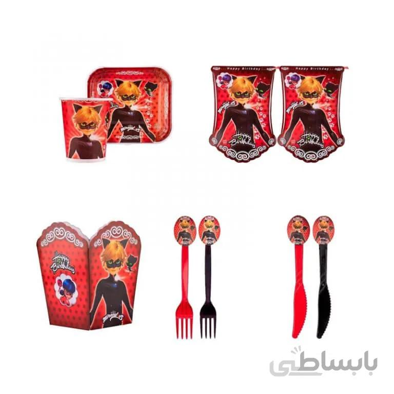 مجموعه ۵۵ عددی تم تولد طرح پسر گربه ای مدل STBT965