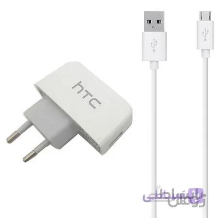 شارژر دیواری اچ تی سی مدل TC P450-EU به همراه کابل