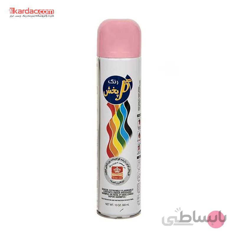 اسپری رنگ صورتی گل پخش حجم 300 میلی لیتر ا Gol Pakhsh Pink Spray 300Ml