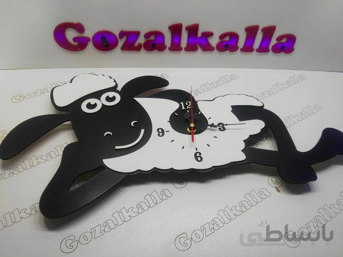 ساعت دیواری بره ناقلا