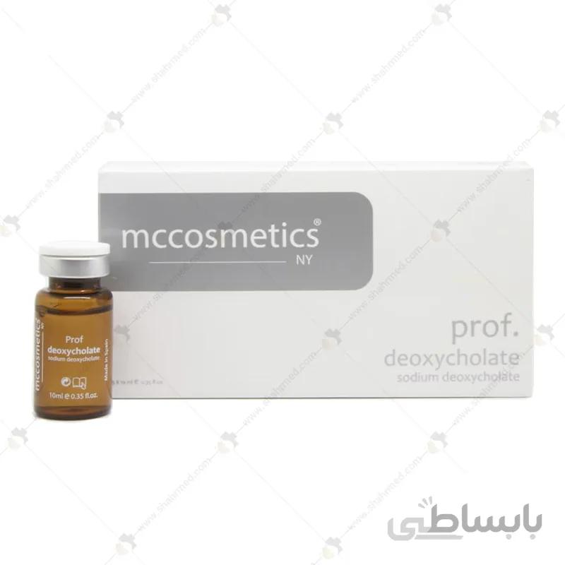 کوکتل مزوتراپی 10 سی سی اسپانیایی فیوژن ام سی کازمتیکس مدل دیوکسیکلات Mesotherapy Cocktail Fusion mccosmetics Deoxycholate 10cc