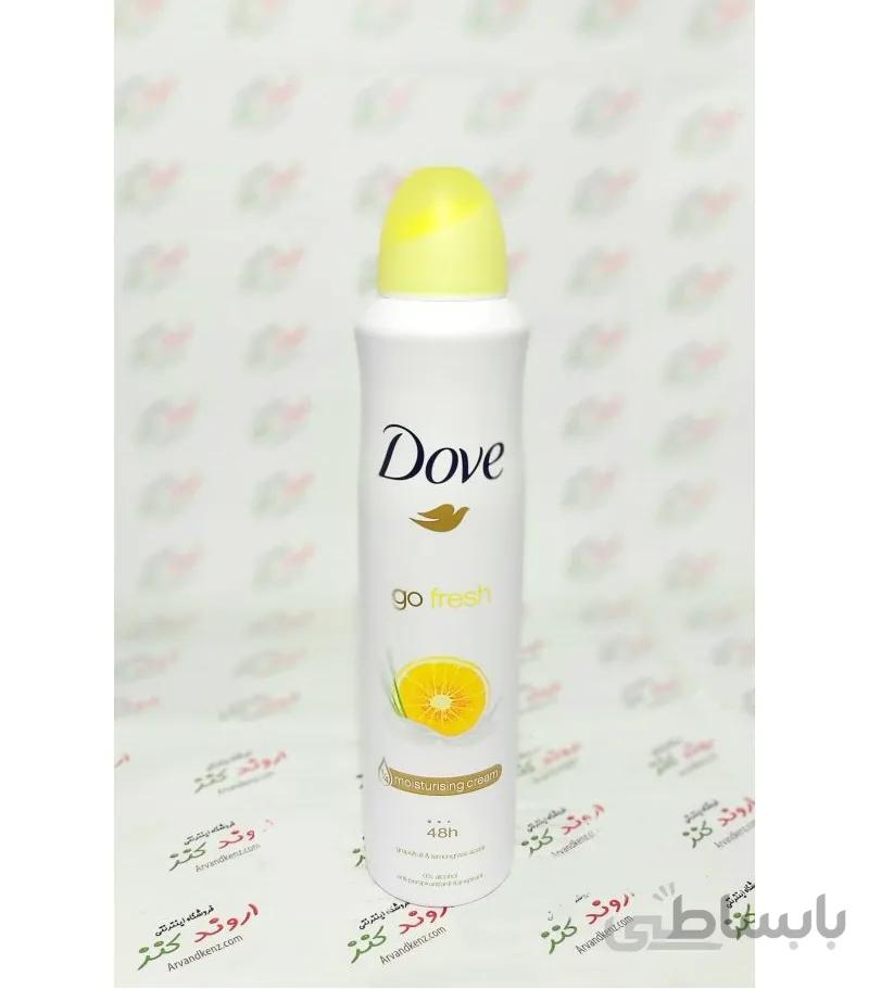 اسپری ضد تعریق زنانه داو Dove مدل (250) Grapefruit & lemongrass