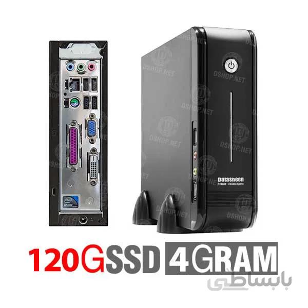 تین کلاینت دیتاشین پردازنده اینتل اتم D2700 هارد 120 مدل DATASHEEN TC18AE4120