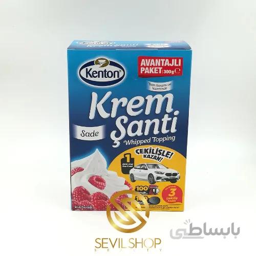 پودر خامه کنتون 300 گرم(3تایی)توت فرنگی