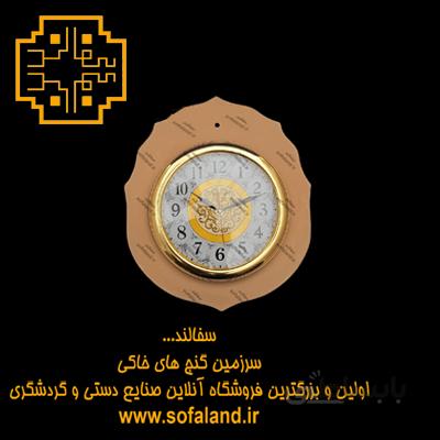 ساعت سفالی طرح چهار سفالند