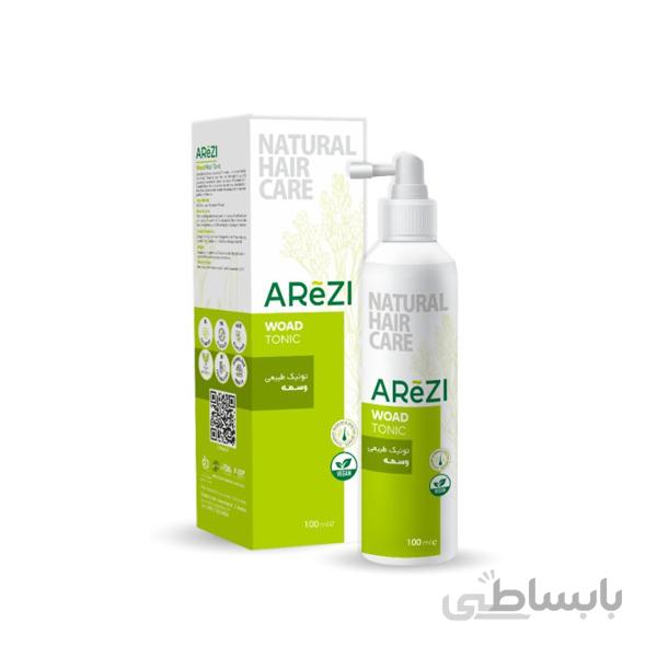 تونیک طبیعی ضد سفیدی مو سر عارضی حاوی عصاره گیاه وسمه حجم 200 میل