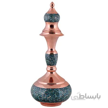تنگ فیروزه کوب اثر آقاجانی ارتفاع 31 سانتی متر کد TF-30